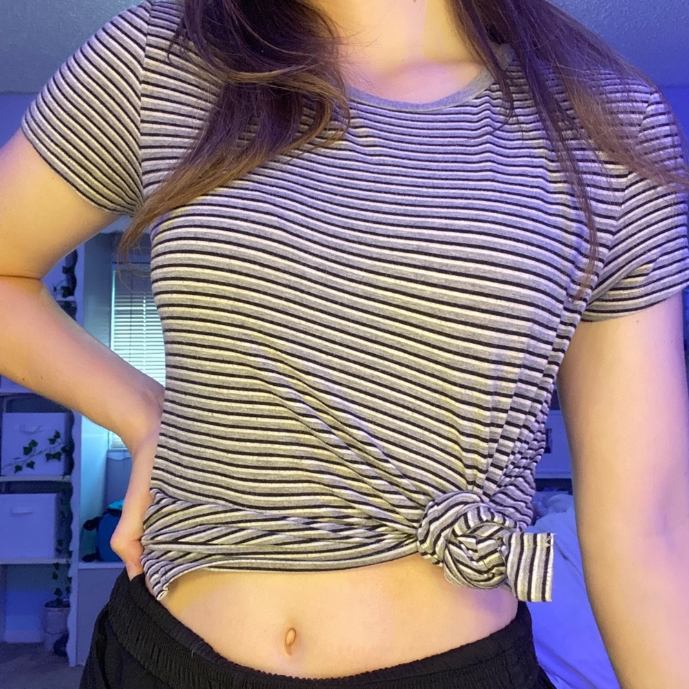 american eagle striped top